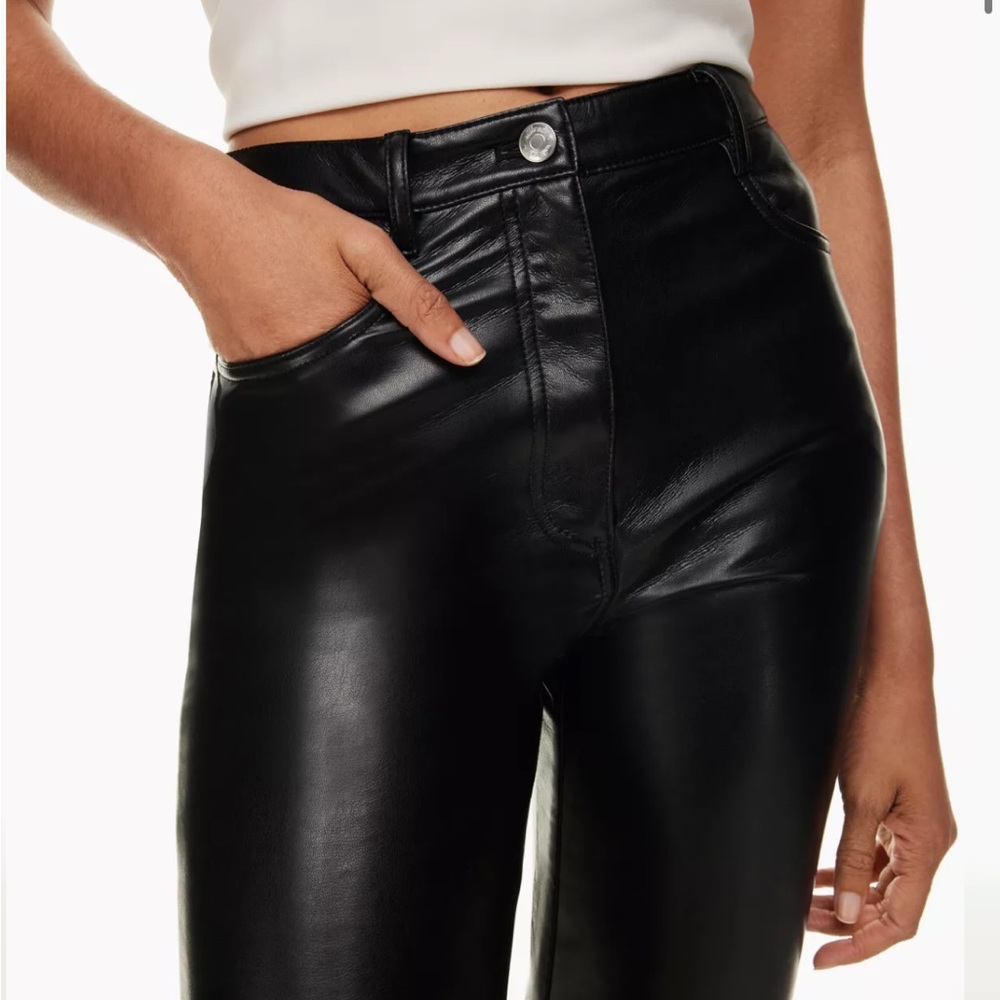 Aritzia Wilfred Melina Pant Vegan Leather